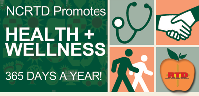 NCRTD promotes health and wellness 365 days a year!