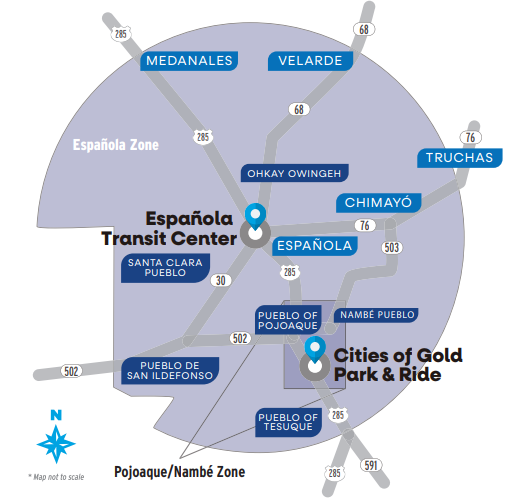 Espanola myblue map
