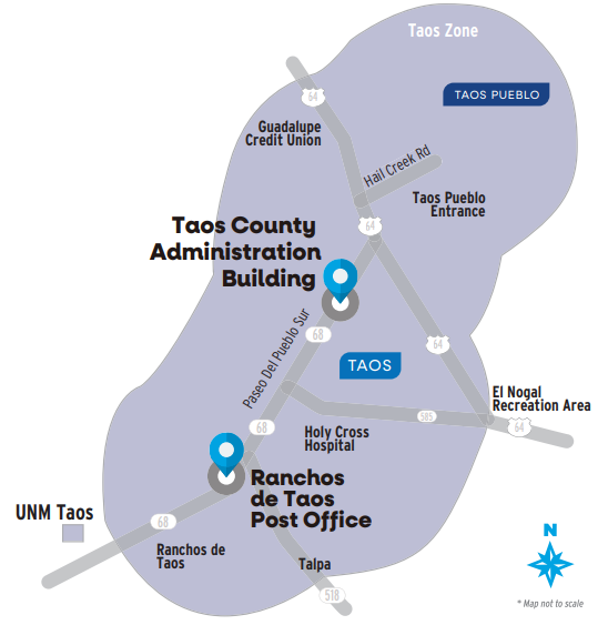 taos myblue map